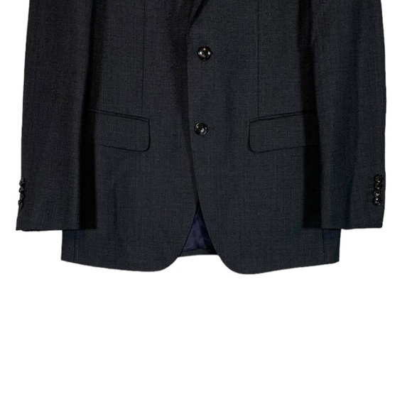 Suitsupply Pure Wool Sienna Single Breast Blazer Size 48R Birds Eye Grey - Picture 4 of 14